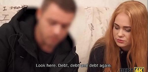  Debt4k. Sexy Rose Wild waitress returns money using her hot body